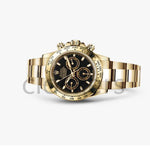 C0SM0GRAPH DAYT0NA GOLD BLACK DIAL 40MM CLONE