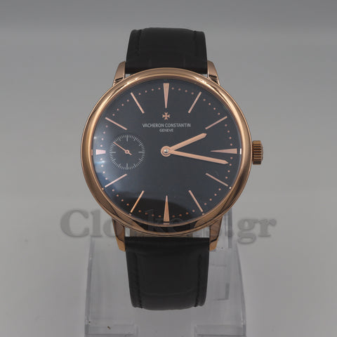 VACHERON CONSTANTIN TRADITIONNELLE WOLRD TIME BLACK STRAP