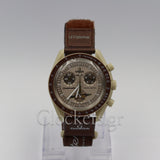 Omega Swatch Omega Swatch X Omega Moonswatch - Snoopy brown