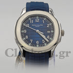 PATEK PHILIPPE AQUANAUT TIME BLUE DIAL AUTOMATIC 5164A-001 CLONE