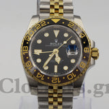 GMT-MASTER II 2-TONE GOLD BLACK DIAL CERAMIC BEZEL 40MM