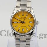 OYSTER PERPETUAL 36 REFERENCE 124300 YELLOW DIAL 2AA