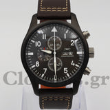 PILOT’S WATCH DOUBLE CHRONOGRAPH TOP GUN CERATANIUM