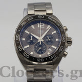 TAG HEUER FORMULA 1 CHRONOGRAPH  WATCH GREY DIAL STEEL