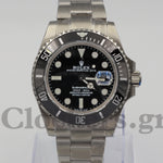 SUBMARINER DATE SS BLACK CERAMIC BEZEL 41MM CLONE