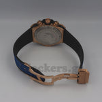 Hublot Big Bang Unico  Rose Gold - Blue Skeleton Dial - Rubber Strap