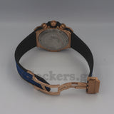 Hublot Big Bang Unico  Rose Gold - Blue Skeleton Dial - Rubber Strap