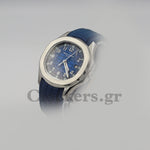 PATEK PHILIPPE AQUANAUT TIME BLUE DIAL AUTOMATIC 5164A-001 CLONE