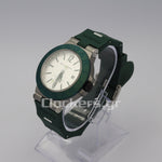 BVLGARI ALUMINIUM 40MM RUBBER BEZEL GREEN