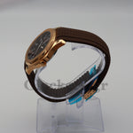 PATEK PHILIPPE AQUANAUT DUAL TIME BRAWN DIAL AUTOMATIC MEN’S WATCH 5164A-001 CLONE