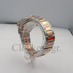 DATE JUST 36 MM 2-TONE OYSTER FLUTED GRAY ROMAN
