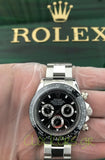 C0SMOGRAPH DAYT0NA SS CERAMIC BLACK DIAL 40MM CLONE