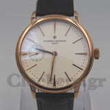 VACHERON CONSTANTIN TRADITIONNELLE WOLRD TIME BLACK STRAP