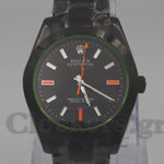 MILGAUSS 116400GV – BLACK DIAL – GREEN CRYSTAL