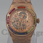 Audemars Piguet Royal Oak Double Balance Wheel Openworked Rainbow Double Balance Wheel Openworked