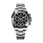 C0SMOGRAPH DAYT0NA SS CERAMIC BLACK DIAL 40MM CLONE