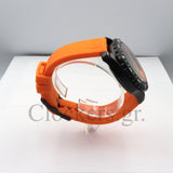 BRΕITLIΝG ENDURANCE PRO CHRONOGRAPH SUPER QUARTZ 44MM BLACK DIAL MENS WATCH ORANGE X82310D51B1S1