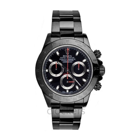 C0SMOGRAPH DAYT0NA DLC WHITE BLACK DIAL 40MM