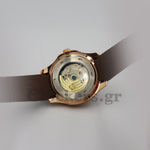 PATEK PHILIPPE AQUANAUT DUAL TIME BRAWN DIAL AUTOMATIC MEN’S WATCH 5164A-001 CLONE