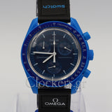 Omega Swatch Omega Swatch X Omega Moonswatch - Snoopy Blue