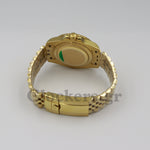 ROLEX GMT-MASTER II YELLOW GOLD BLACK DIAL CERAMIC BEZEL 40MM