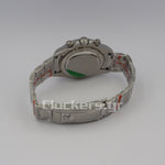C0SMOGRAPH DAYT0NA BLACK DIAL SILVER RAINBOW 40MM