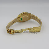 ROLEX GMT-MASTER II YELLOW GOLD BLACK DIAL CERAMIC BEZEL 40MM