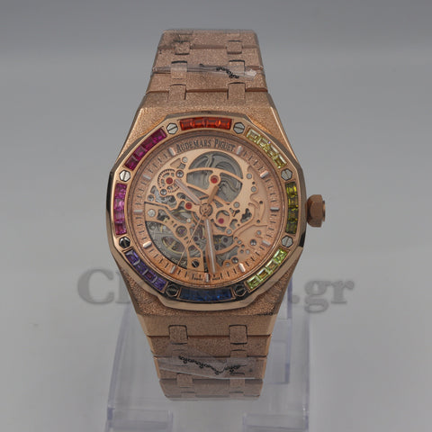 Audemars Piguet Royal Oak Double Balance Wheel Openworked Rainbow Double Balance Wheel Openworked
