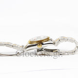 DATEJUST 31MM 2-TONE GOLD GRAY DIAL STICK MARKERS CLONE