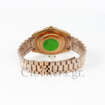 DAY-DATE II 41MM ROSE GOLD BRONZE DIAL RB STICKS MARKERS CLONE