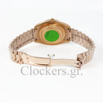 DAY-DATE II 41MM ROSE GOLD BRONZE DIAL RB STICKS MARKERS CLONE