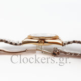 DAY-DATE II 41MM ROSE GOLD BRONZE DIAL RB STICKS MARKERS CLONE