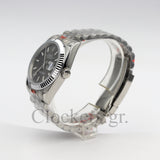 DATEJUST 41MM SS SILVER JUBILEE GRAY DIAL STCIKS MARKERS