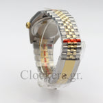 DATE JUST 36MM 2-TONE GOLD JUBILEE BLACK DIAL DIAMONDS MARKERS