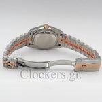 DATE JUST 36MM 2-TONE ROSE GOLD JUBILEE GREY DIAL STICKS MARKERS