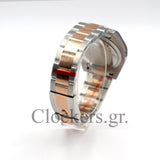 DATE JUST 36 MM 2-TONE OYSTER FLUTED GRAY ROMAN