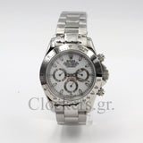 C0SM0GRAPH DAYT0NA WHITE DIAL SS 40MM