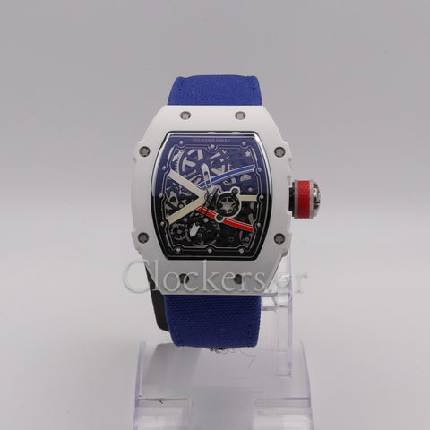 Richard Mille RM 67 67-02 RM 67-02 White Carbon Transparent Dial 47 mm