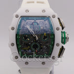 Richard Mille RM 011 11-03 Lemans White Ceramic Limited