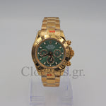 C0SMOGRAPH DAYT0NA GOLD GREEN DIAL 40MM