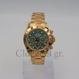 C0SMOGRAPH DAYT0NA GOLD GREEN DIAL 40MM