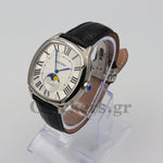 CΑRTIΕR DRIVE AUTOMATIC SILVERED FLINQUE DIAL MEN'S 41MM