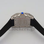 SANT0S DE CARTIER  AUTOMATIC, YELLOW GOLD AND STEEL, TWO