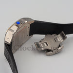 SANT0S DE CARTIER  AUTOMATIC, YELLOW GOLD AND STEEL, TWO