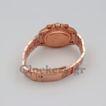 DAYT0NA COSM0GRAPH BLACK DIAL ROSE GOLD RAINBOW 40MM