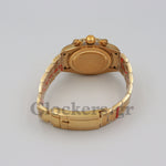 C0SMOGRAPH DAYT0NA BLACK DIAL  GOLD RAINBOW 40MM