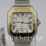 CARTIER SANTOS  2-TONE