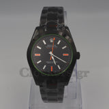 MILGAUSS 116400GV – BLACK DIAL – GREEN CRYSTAL – PVD