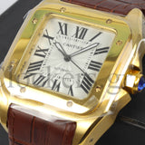 CARTIER SANTOS 100 STEEL AUTOMATIC LARGE MEN'S WATCH