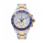 YACHT-MASTER II SS / EVEROSE GOLD PINK BLUE CERAMIC BEZEL 44MM CLONE